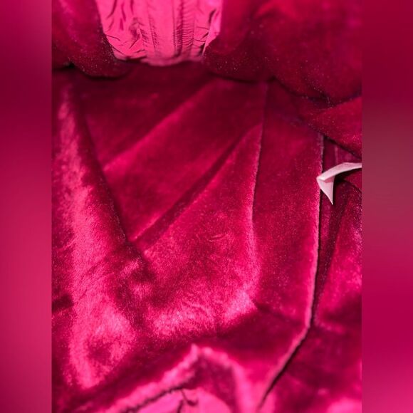 Juicy Couture Girls Faux Fur Lined Puffer Jacket W/ Matching Fur Purse sz 14 NWT - Picture 9 of 9